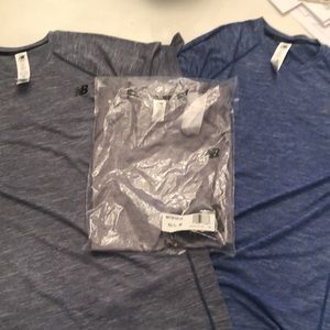 Set of 3 new balance running shirts